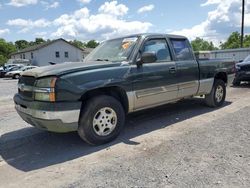 Salvage cars for sale at York Haven, PA auction: 2003 Chevrolet Silverado K1500