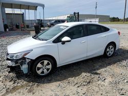 Salvage cars for sale at Tifton, GA auction: 2017 Chevrolet Cruze LS