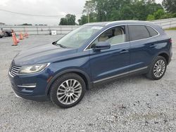 Salvage cars for sale at Gastonia, NC auction: 2017 Lincoln MKC Reserve