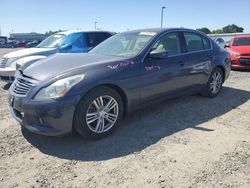 Infiniti G25 salvage cars for sale: 2012 Infiniti G25 Base