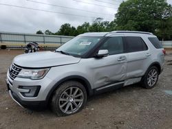 Salvage cars for sale from Copart Chatham, VA: 2017 Ford Explorer Limited