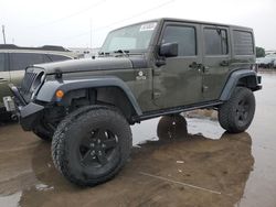 Salvage cars for sale from Copart Grand Prairie, TX: 2016 Jeep Wrangler Unlimited Sport
