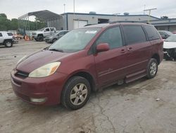 Toyota Sienna xle salvage cars for sale: 2004 Toyota Sienna XLE