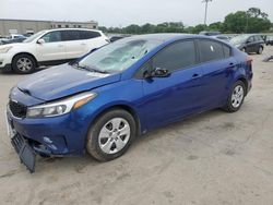 Salvage cars for sale at Wilmer, TX auction: 2018 KIA Forte LX