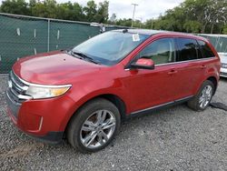 Salvage cars for sale from Copart Riverview, FL: 2011 Ford Edge Limited