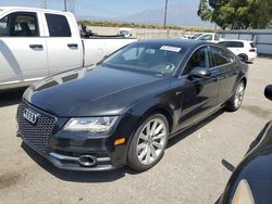 Salvage cars for sale at Rancho Cucamonga, CA auction: 2013 Audi A7 Premium Plus