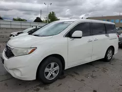 Nissan salvage cars for sale: 2011 Nissan Quest S