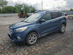 Salvage cars for sale at Bridgeton, MO auction: 2018 Ford Escape SEL