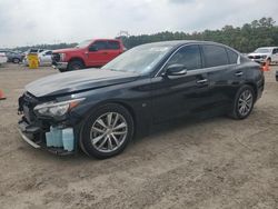 Salvage cars for sale at Greenwell Springs, LA auction: 2015 Infiniti Q50 Base
