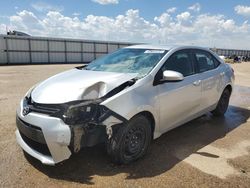 2014 Toyota Corolla L en venta en Amarillo, TX