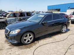 Salvage cars for sale at Woodhaven, MI auction: 2016 Mercedes-Benz E 350 4matic