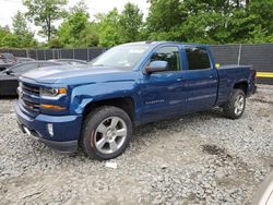 Salvage cars for sale from Copart Waldorf, MD: 2018 Chevrolet Silverado K1500 LT