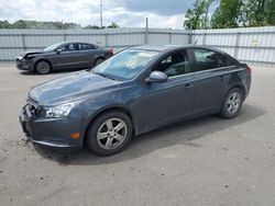 Salvage cars for sale at Dunn, NC auction: 2013 Chevrolet Cruze LT