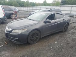 Salvage cars for sale at Grantville, PA auction: 2015 Acura TLX Tech