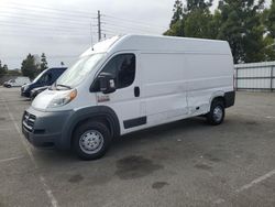 Salvage trucks for sale at Rancho Cucamonga, CA auction: 2018 Dodge RAM Promaster 2500 2500 High