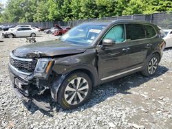 KIA salvage cars for sale: 2020 KIA Telluride S