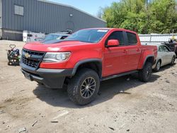 Salvage cars for sale from Copart West Mifflin, PA: 2017 Chevrolet Colorado ZR2