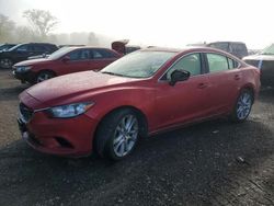 Salvage cars for sale at Des Moines, IA auction: 2017 Mazda 6 Touring