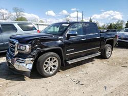 Salvage cars for sale from Copart Lansing, MI: 2018 GMC Sierra K1500 SLT