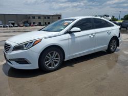 Salvage cars for sale at Wilmer, TX auction: 2015 Hyundai Sonata SE