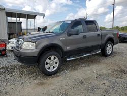 Salvage cars for sale from Copart Tifton, GA: 2008 Ford F150 Supercrew