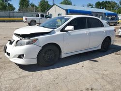 Salvage cars for sale from Copart Wichita, KS: 2010 Toyota Corolla Base