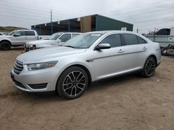 Salvage cars for sale at Colorado Springs, CO auction: 2018 Ford Taurus SEL