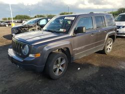 Salvage cars for sale at East Granby, CT auction: 2017 Jeep Patriot Latitude
