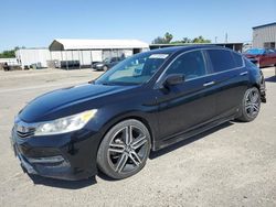 Salvage cars for sale from Copart Fresno, CA: 2016 Honda Accord Sport