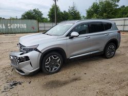 Salvage cars for sale at Midway, FL auction: 2021 Hyundai Santa FE Limited