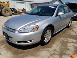Salvage cars for sale from Copart Pekin, IL: 2012 Chevrolet Impala LT