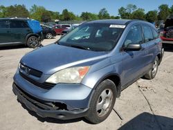 Salvage cars for sale at Madisonville, TN auction: 2009 Honda CR-V LX