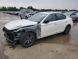 Salvage cars for sale at Wilmer, TX auction: 2020 Infiniti Q50 Pure