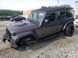 Jeep Wrangler Unlimited Rubicon salvage cars for sale: 2018 Jeep Wrangler Unlimited Rubicon