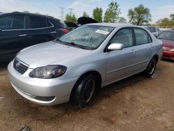 Salvage cars for sale from Copart Elgin, IL: 2006 Toyota Corolla CE