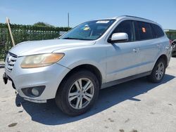 Salvage cars for sale from Copart Orlando, FL: 2010 Hyundai Santa FE Limited