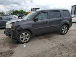 Salvage cars for sale at Duryea, PA auction: 2014 Honda Pilot EXL