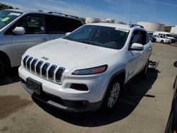Salvage cars for sale from Copart Martinez, CA: 2015 Jeep Cherokee Latitude