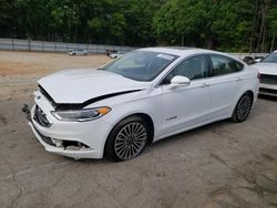 Salvage cars for sale at Austell, GA auction: 2018 Ford Fusion SE Hybrid