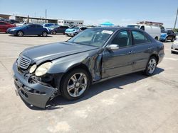 Salvage cars for sale at Grand Prairie, TX auction: 2006 Mercedes-Benz E 350