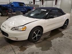 Salvage cars for sale at Avon, MN auction: 2002 Chrysler Sebring Limited