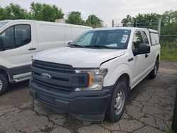 Salvage cars for sale from Copart Woodhaven, MI: 2019 Ford F150 Super Cab