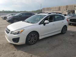 Salvage cars for sale from Copart Fredericksburg, VA: 2014 Subaru Impreza Sport Limited