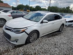 Toyota Avalon Hybrid salvage cars for sale: 2013 Toyota Avalon Hybrid