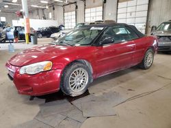 Salvage cars for sale from Copart Blaine, MN: 2004 Chrysler Sebring LXI