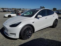 Salvage cars for sale at Antelope, CA auction: 2022 Tesla Model Y