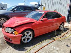 BMW 3 Series Vehiculos salvage en venta: 2001 BMW 330 CI