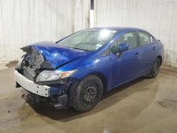 Honda Civic lx salvage cars for sale: 2015 Honda Civic LX