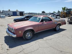 Salvage cars for sale from Copart Bakersfield, CA: 1975 Chevrolet EL Camino