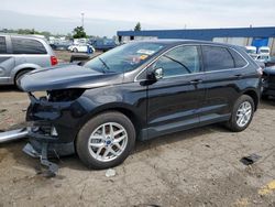 Salvage cars for sale from Copart Woodhaven, MI: 2022 Ford Edge SEL